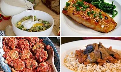 regras para cociñar cunha dieta proteica