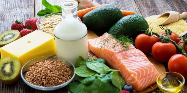 Alimentos recomendados para unha dieta de cinco días