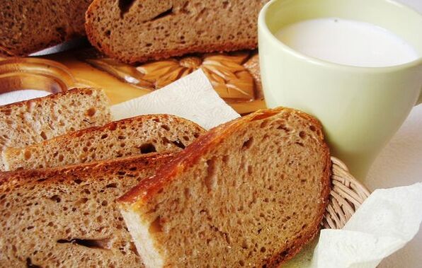 pan negro con kéfir como parte da dieta xaponesa