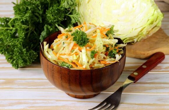 repolo con perexil para a dieta xaponesa