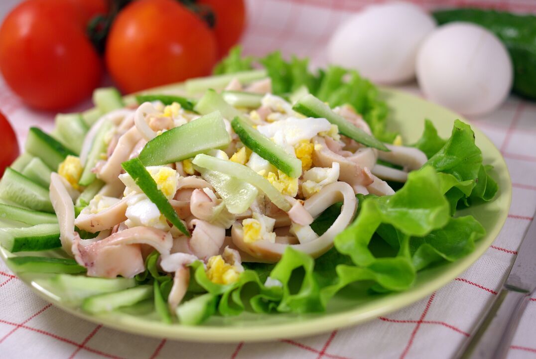 Ensalada con luras